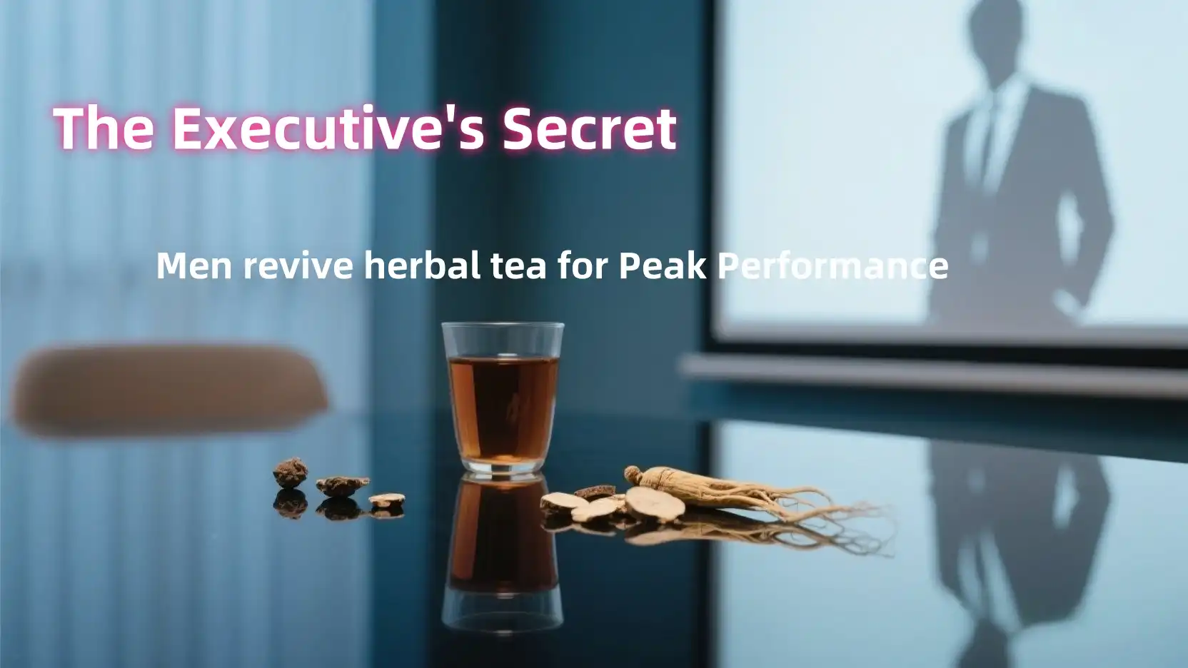 The Executive's Secret: Men revive herbal tea for Peak Performance